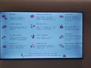 Menu 3/2024 at Nieve de Olla in Mexico City