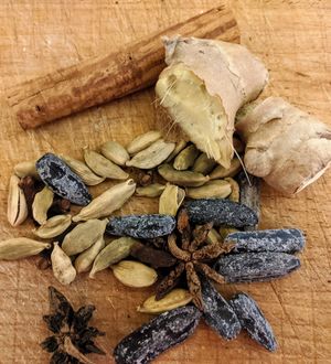 Chai spices at The Allotment Club in Okehampton