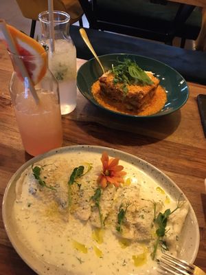 Lasagne and Ravioli  at Palo Verde in Prague