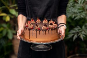 ChocoBanana cake at Palo Verde in Prague