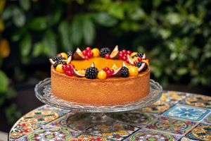 Maracuja Cheesecake at Palo Verde in Prague