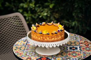 GlutenFree Maracuja Cheesecake at Palo Verde in Prague