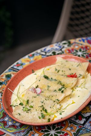 Homemade pasta at Palo Verde in Prague