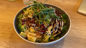 Buddha bowl at Palo Verde in Prague