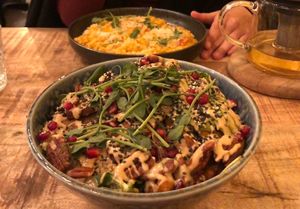 Poke Bowl and Risotto #Veganuary at Palo Verde in Prague