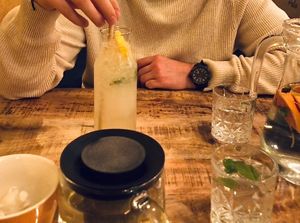 Homemade lemonade  at Palo Verde in Prague