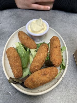 Croquetas  at Palo Verde in Prague