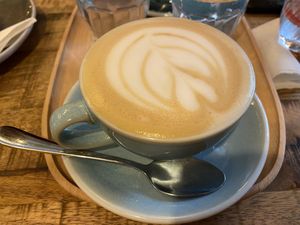 Cappuccino at Palo Verde in Prague