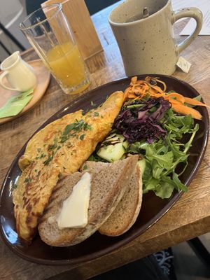 Kimchi Omelette   at Palo Verde in Prague