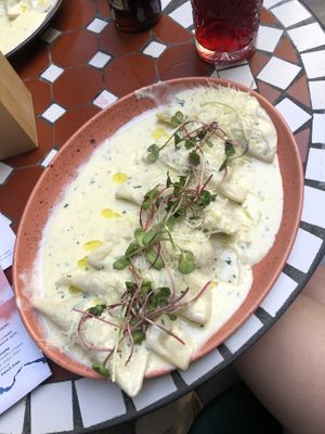 Mushroom Ravioli   at Palo Verde in Prague