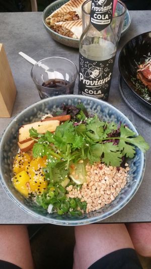 "Udon Salad" at Palo Verde in Prague