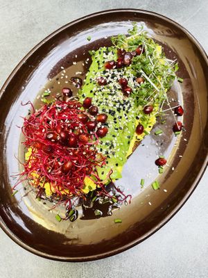 Avo Toast  at Palo Verde in Prague