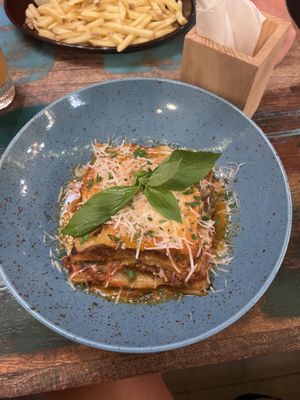 Lasagna  at Palo Verde in Prague