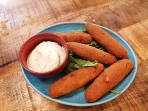 Croquettas at Palo Verde in Prague