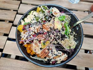 delicious palo verde bowl at Palo Verde in Prague