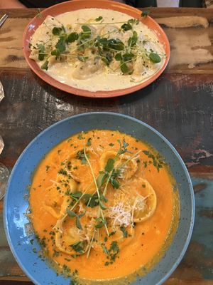 Tortellini and ravioli   at Palo Verde in Prague