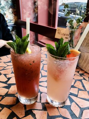 Tasty lemonades   at Palo Verde in Prague