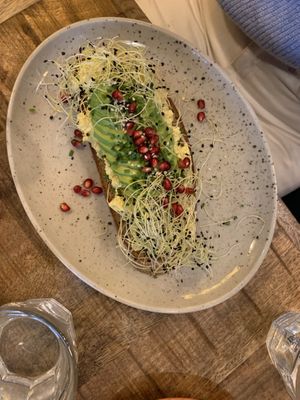 avo toast  at Palo Verde in Prague