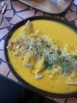 Pumpkin ravioli   at Palo Verde in Prague