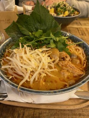 Tom yum soup  at Palo Verde in Prague