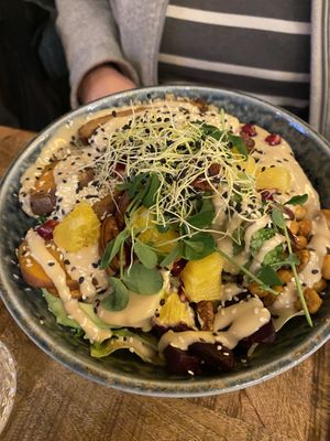 Quinoa bowl   at Palo Verde in Prague