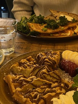 Waffles  at Palo Verde in Prague