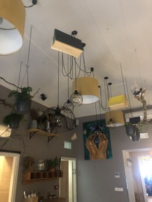 Interior in the back room (a bit dark)  at Palo Verde in Prague