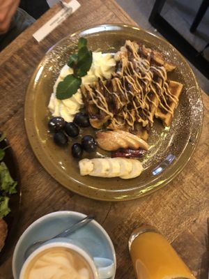 Waffles  at Palo Verde in Prague