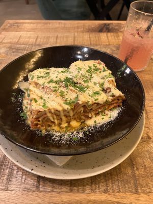 Lasagne  at Palo Verde in Prague