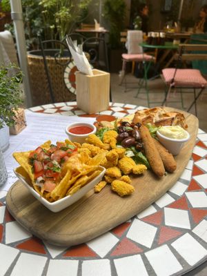 Tapas meant for 2  at Palo Verde in Prague