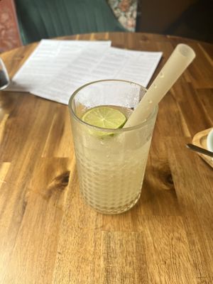 Homemade Ginger-Lemon Grass Lemonade  at Palo Verde in Prague