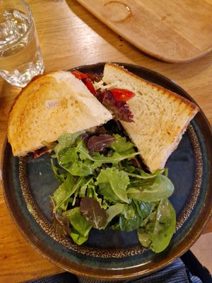 Tuna sandwich (highly recommend it!) at Palo Verde in Prague