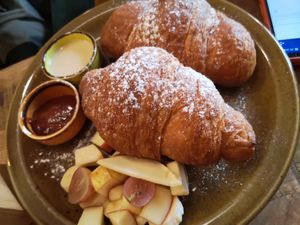 Breakfast vegan at Palo Verde in Prague