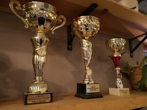 Vegan trofees ! at Palo Verde in Prague