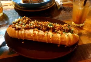 Chilli cheese steak at Palo Verde in Prague