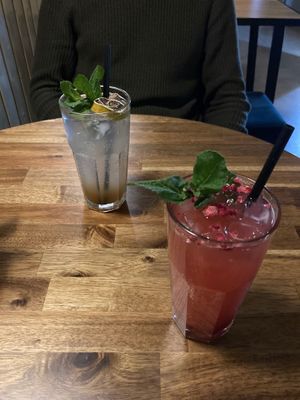 homemade lemonades at Palo Verde in Prague