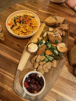 Sharing platter   at Palo Verde in Prague