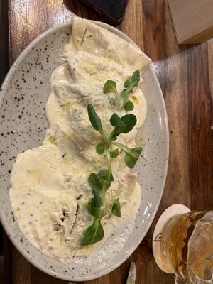 Cashew pasta!   at Palo Verde in Prague