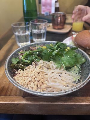 Bulgogi rice bowl   at Palo Verde in Prague