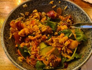 The bulgogi mixed at Palo Verde in Prague