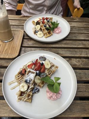 Waffles  at Palo Verde in Prague