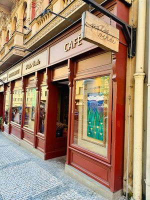 The restaurant   at Palo Verde in Prague