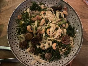 Mushroom Tagliatelle  at Palo Verde in Prague