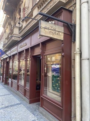 Ouside  at Palo Verde in Prague