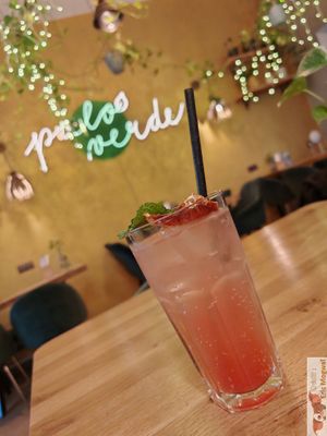 Mocktail home made at Palo Verde in Prague