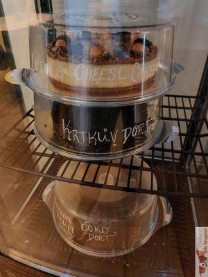 Cheese cakes at Palo Verde in Prague