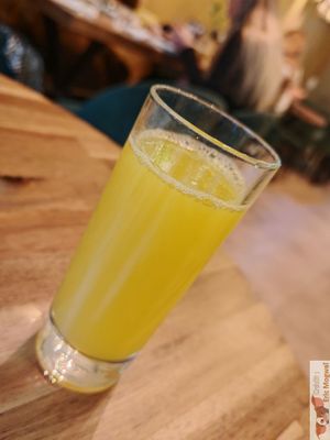 Orange juice at Palo Verde in Prague