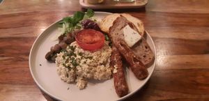 Scrambled Tofu at Palo Verde in Prague