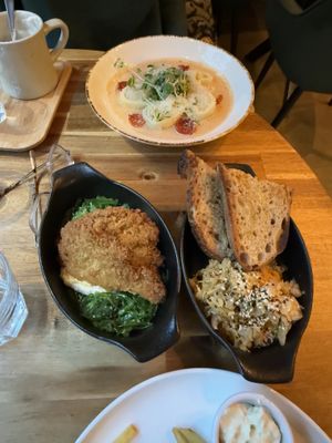 Dishes  at Palo Verde in Prague