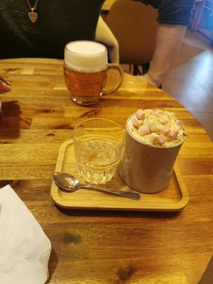 Hazelnut Hot Chocolate at Palo Verde in Prague